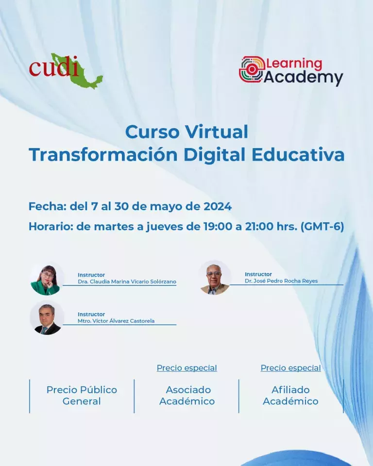 Poster Transformación digital educativa